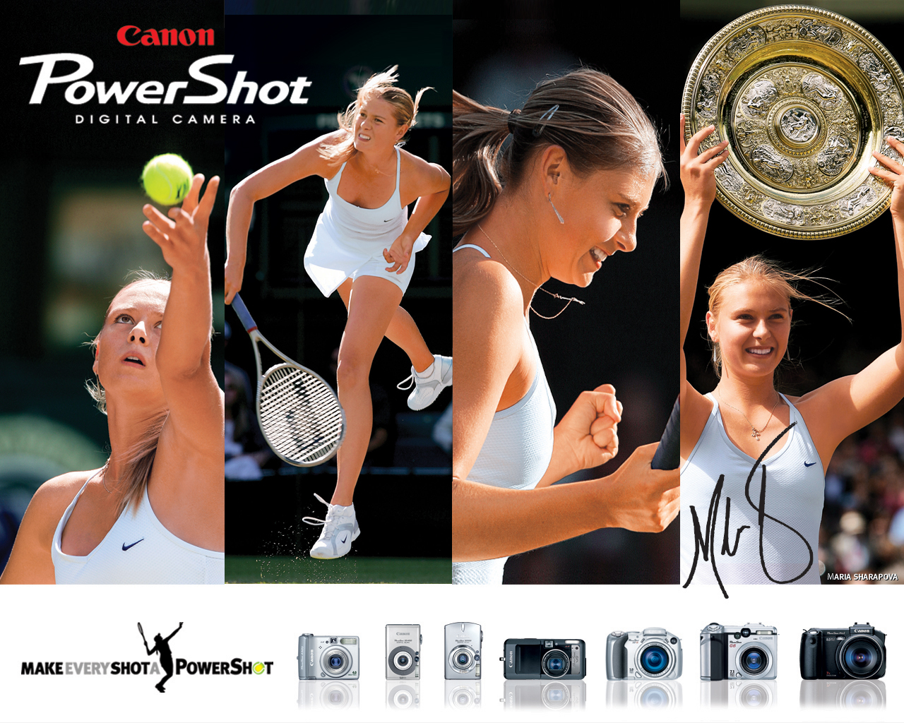 Maria Sharapova Teams Up With Canon - Canon Commercials