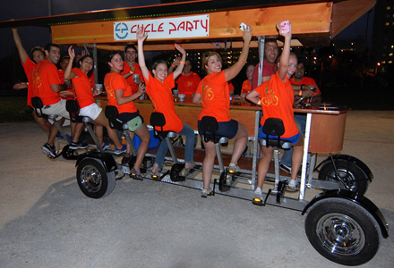 Dutch Beer Brand Bikes for Beers in Miami – Event