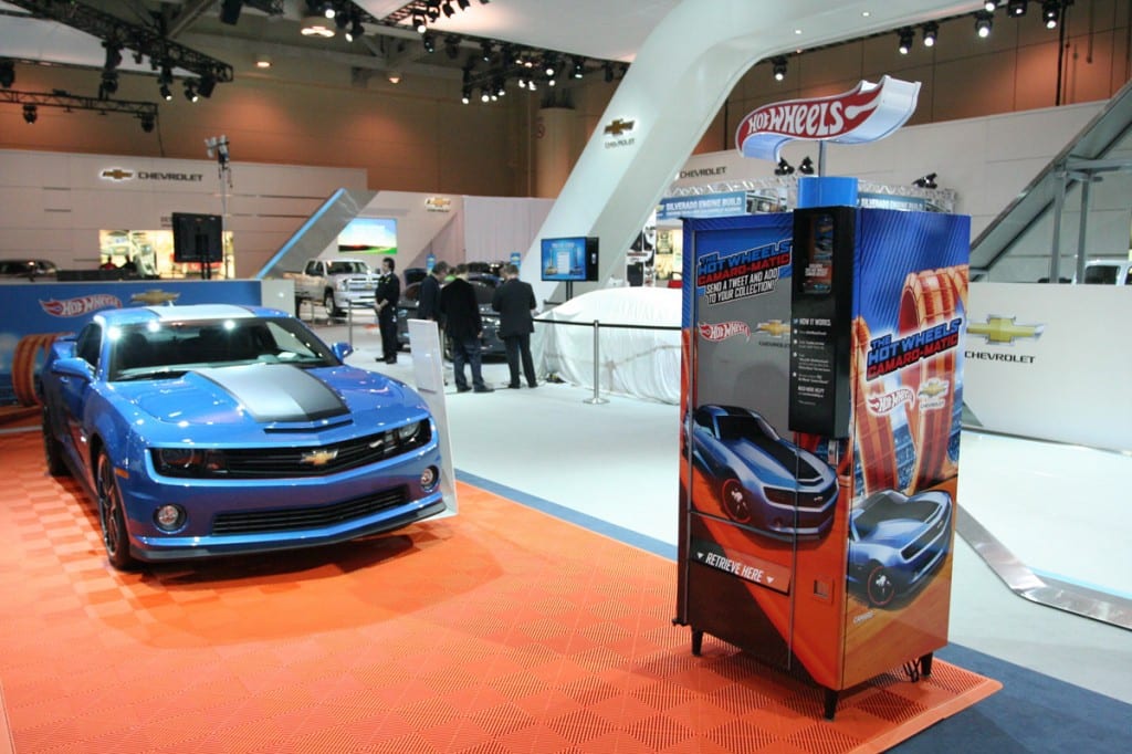 HighTech Vending Machine Dispenses Hot Wheels Event Marketer