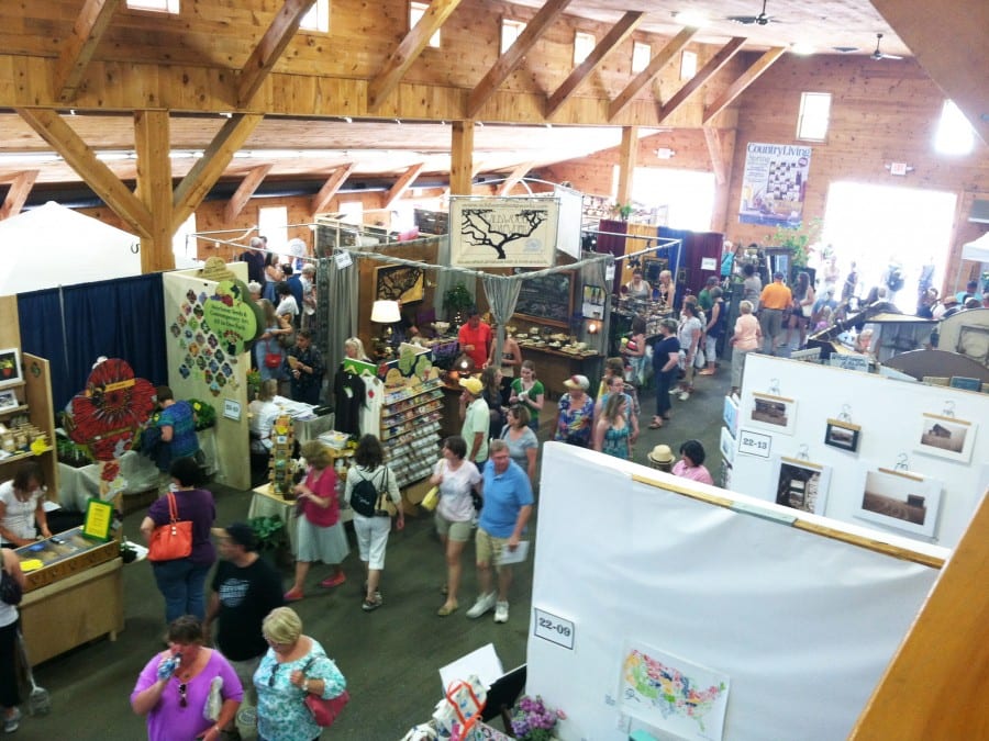 On The Ground at The Country Living Magazine Fair Event Marketer