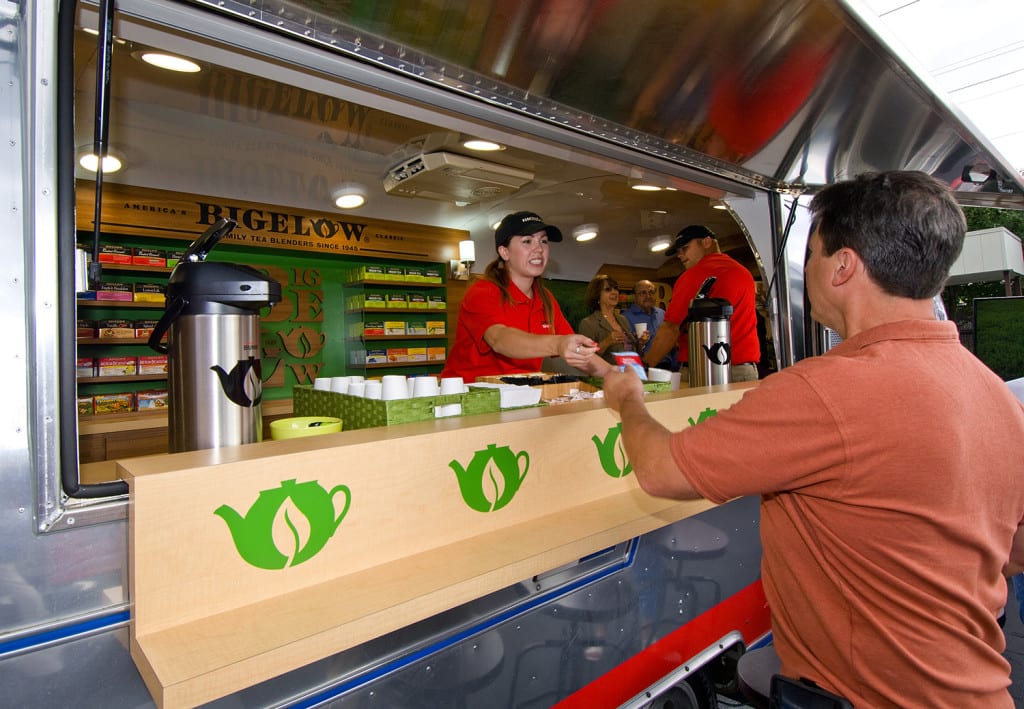 Bigelow Mobile Tour Takes Tea Time on the Road Event Marketer