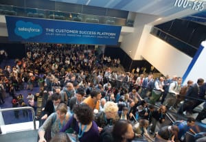 Dreamforce 2014 Escalator Photo