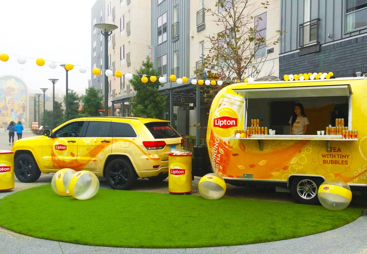 A Lipton launch event at Sundance.