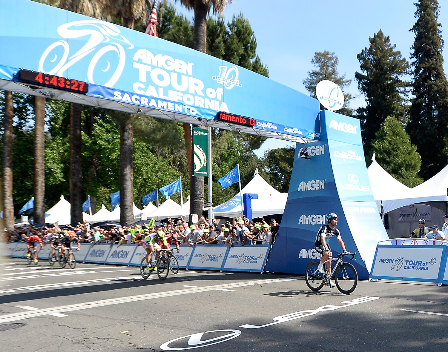 Scenes From The Amgen Tour of California Event Marketer