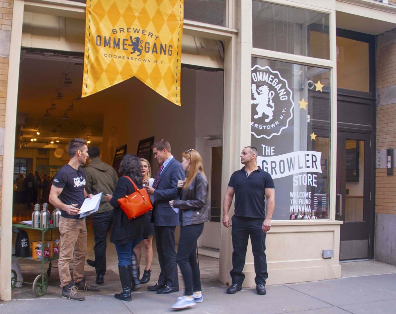 Cooperstown, NY-based Brewery Ommegang Nirvana Popup 2015