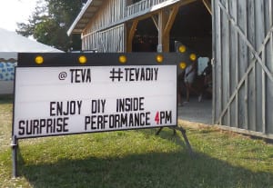 Bonnaroo Sponsors Employ Authentic Signage