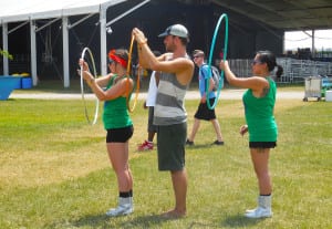 Bonnaroo Tour - Hoola-Hoop Lessons