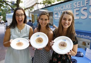 Holiday Inn Express Goes Viral with Pancake Selfie Tour