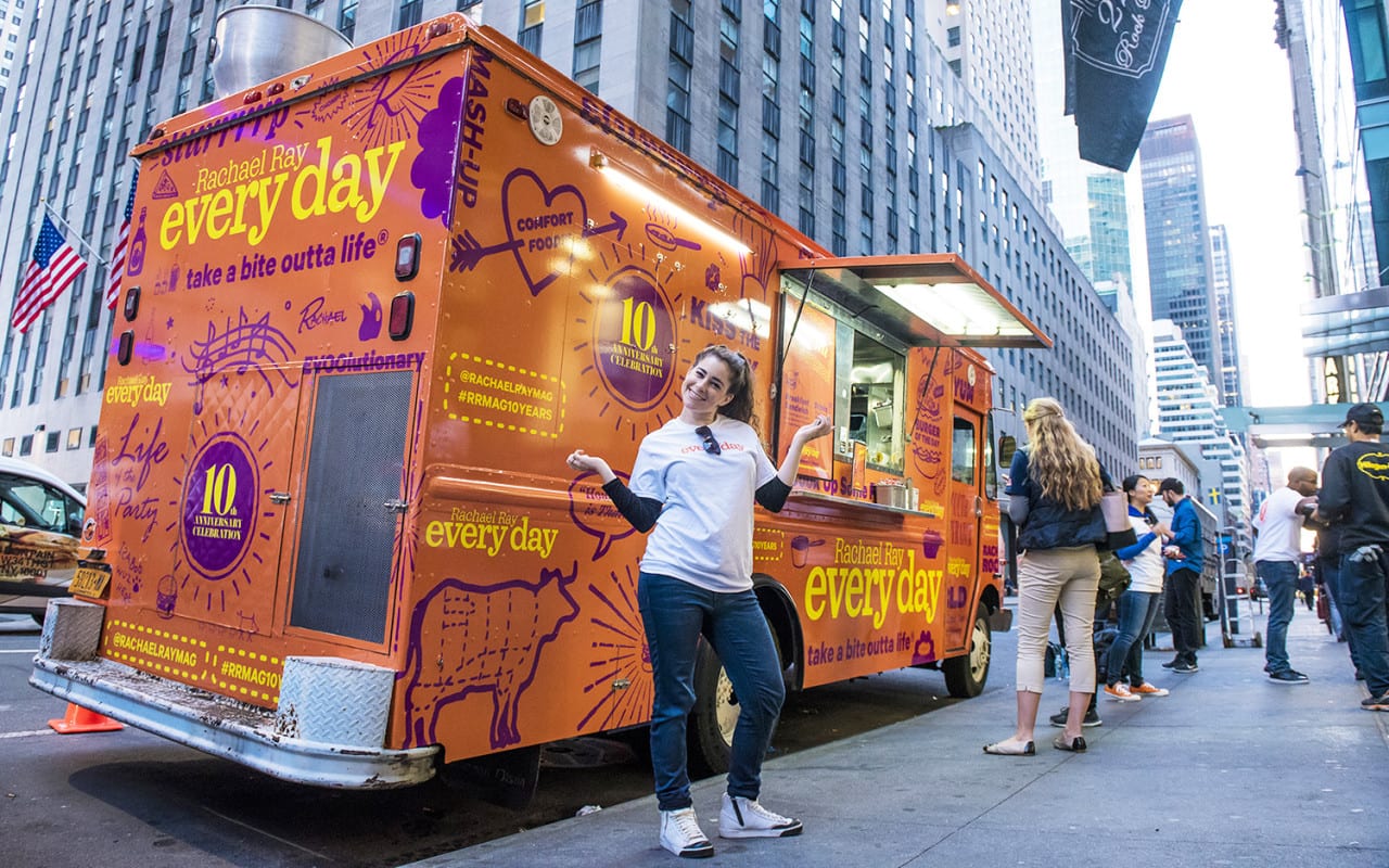 Rachael Ray Every Day Magazine Celebrates Anniversary with a Food Truck