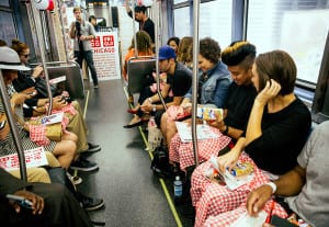Uniqlo Chicago Train 6