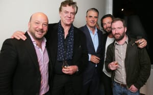 Bacardi Malts of Legend Launch Event 2015 - Ziggy Lomond Campbell, Gabriel Cardarella, Chris Noth, Christopher MacDonald, Bryce Goodman