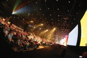 Microsoft Ignite Conference Stage