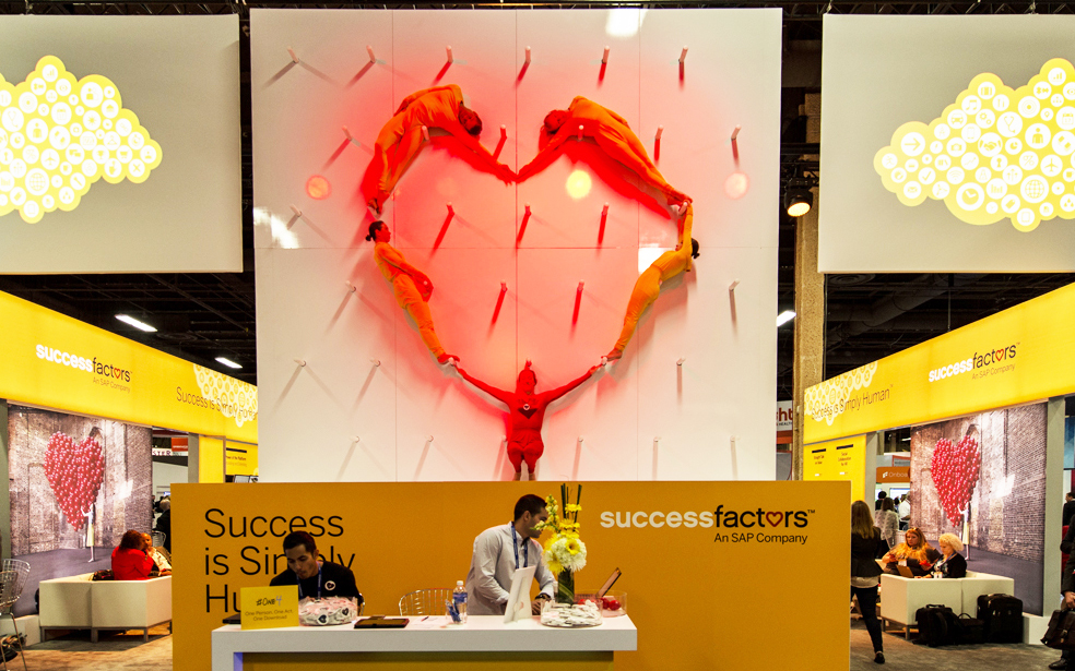 Acrobats Bring Success Factors Messaging to Life