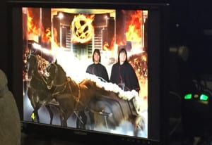 hunger games exhibition green screen