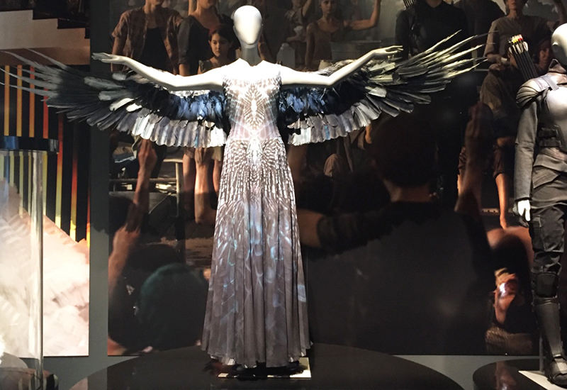 hunger games exhibition wing costume