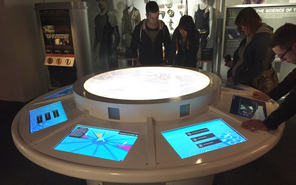 hunger games the exhibition gamemaker table Event Marketer