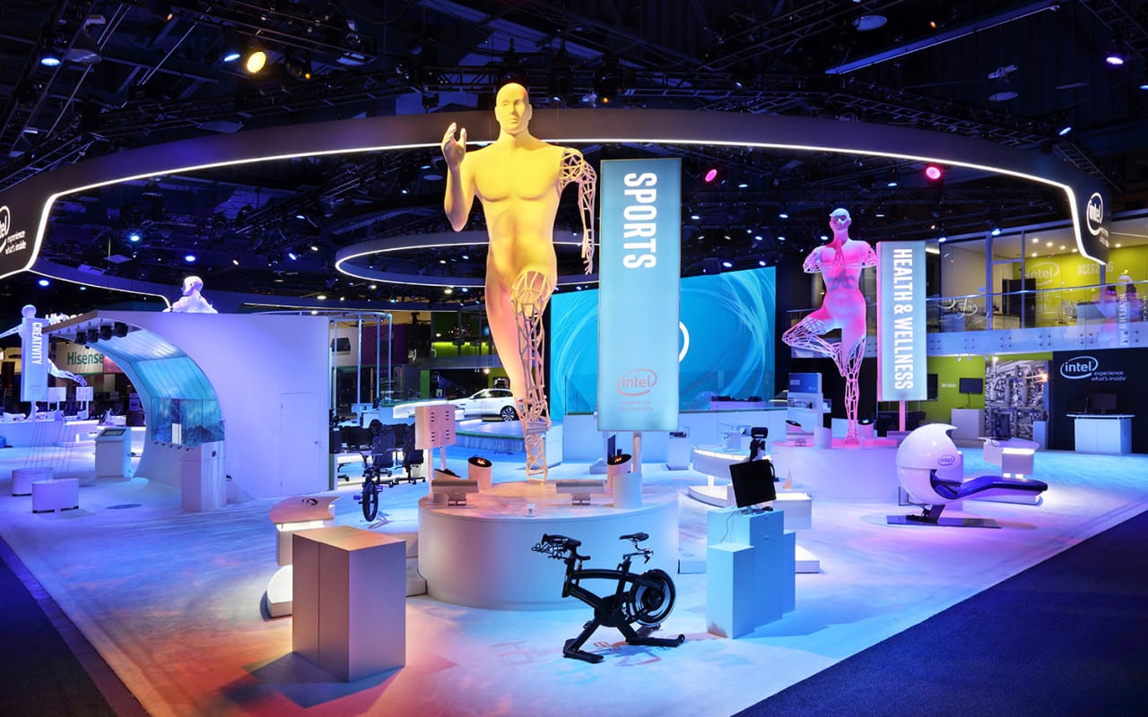 Intel's CES 2016 Booth