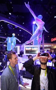 Interactive engagements inside the Intel booth at CES 2016 highlighted the brand's newest technology offerings.