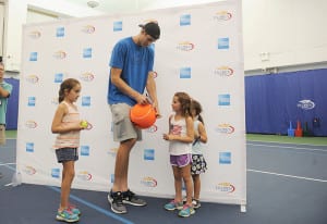 The American Express Fan Experience At The 2015 US Open In New York City Featuring "You Vs. Sharapova" Virtual Reality Experience And American Express Fan Court at 2015 US Open