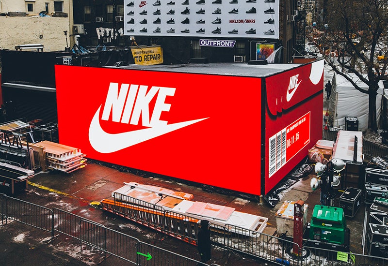 Nike Pops up in New York to Promote Basketball Gear Event Marketer