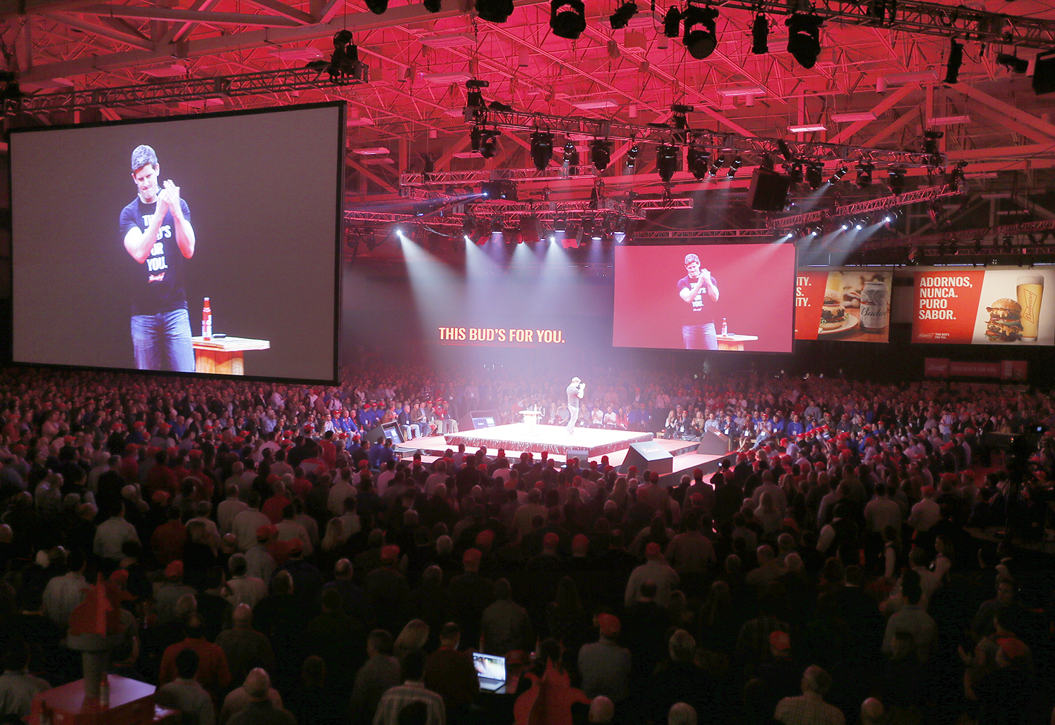 Budweiser Activates "Bud World" at SAMCOM 2016