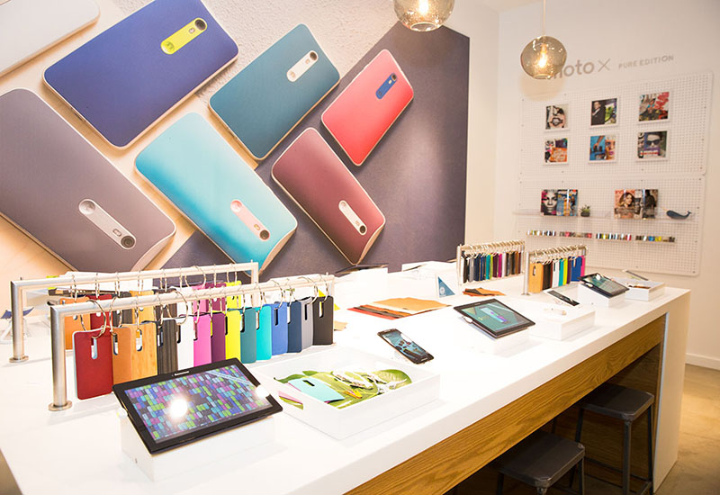 The Art of Experiential Inside Motorola's Moto Shop