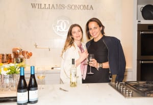 Drew Barrymore and Marie Claire editor-in-chief Anne Fulenwider joined attendees at Williams-Sonoma where female chefs discussed food.