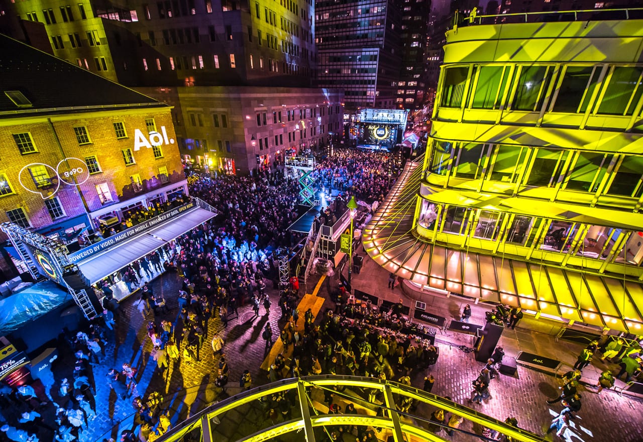 AOL Treats Media Buyers to a NewFront Block Party