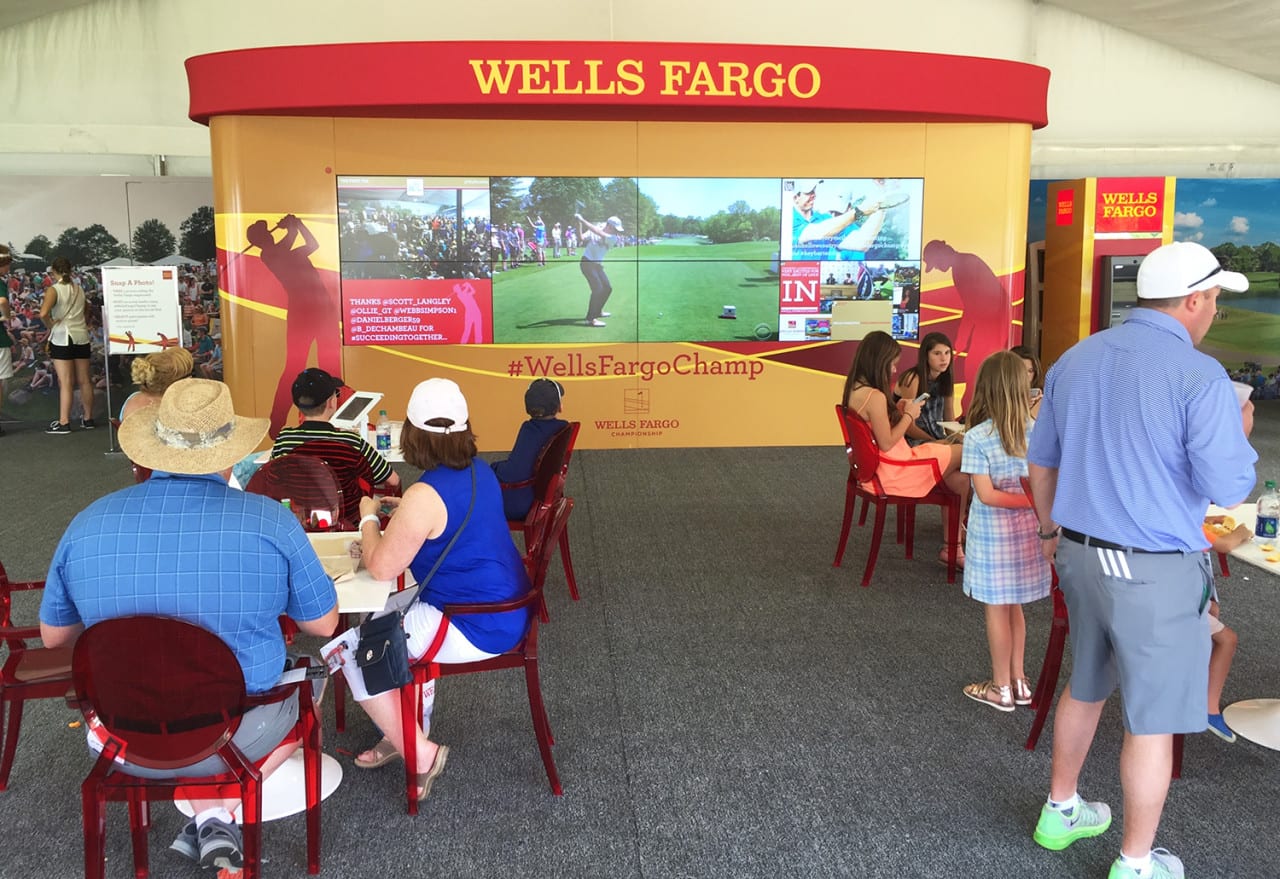 Wells Fargo Activates a Social Media Hub for Golf Tournament