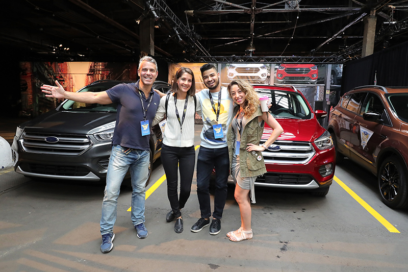 2017 Ford Escape The Room Experience With Andy Cohen