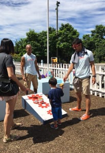 Target Pop-up Playground_cornhole