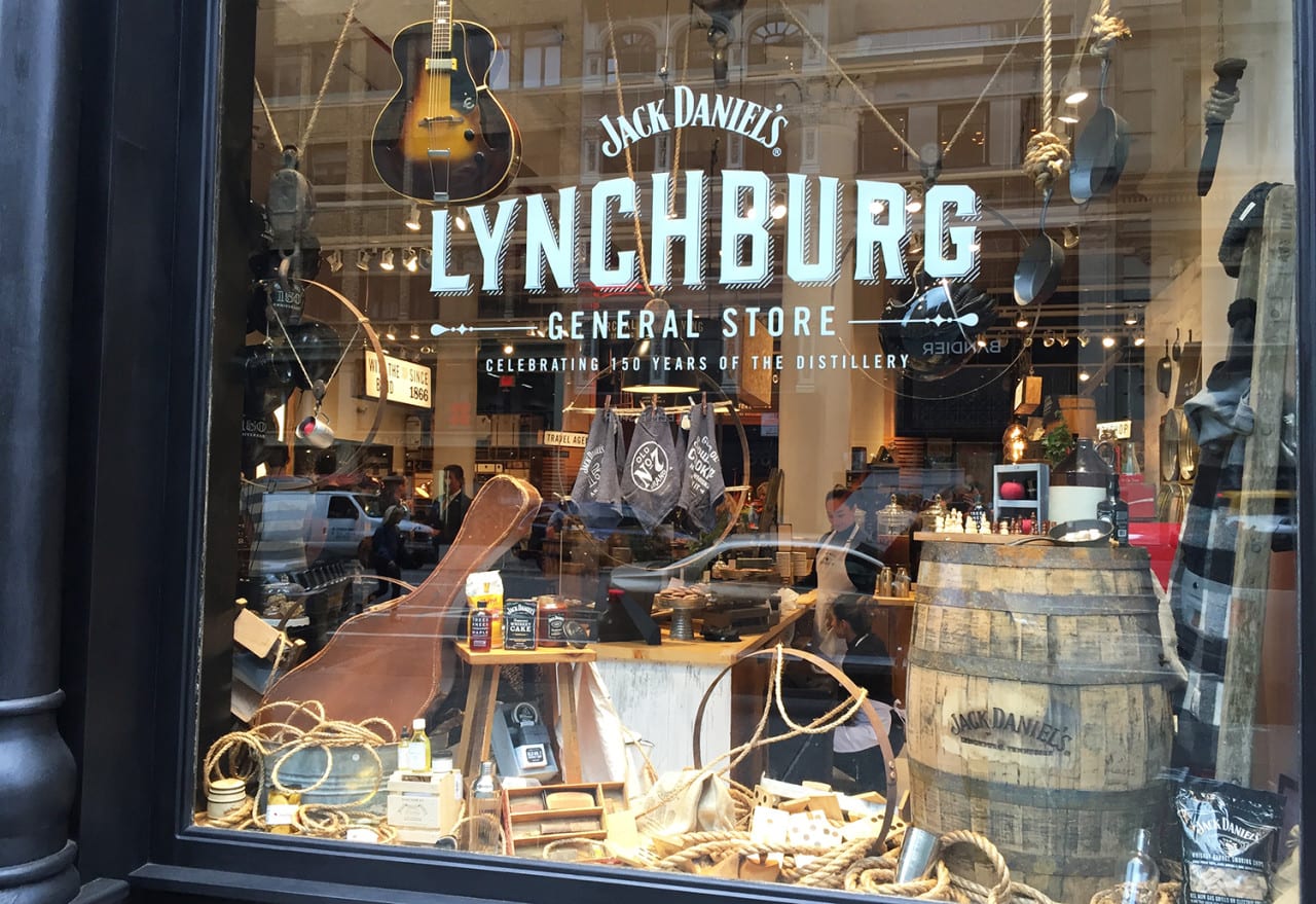 Jack Daniel's Lynchburg General Store Pops up in Manhattan