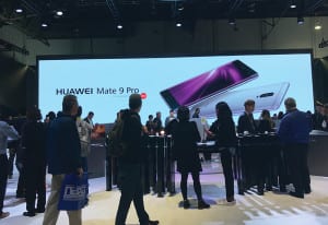 CES 2017_Huawei Wall2