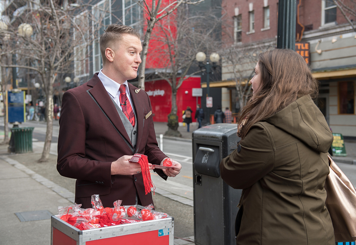 Virgin Atlantic Makes it ‘Reign’ on the Streets of Seattle