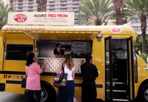 School Bus Food Truck Sampling Drives Home Enjoy Life Foods' Allergy-Free Messaging