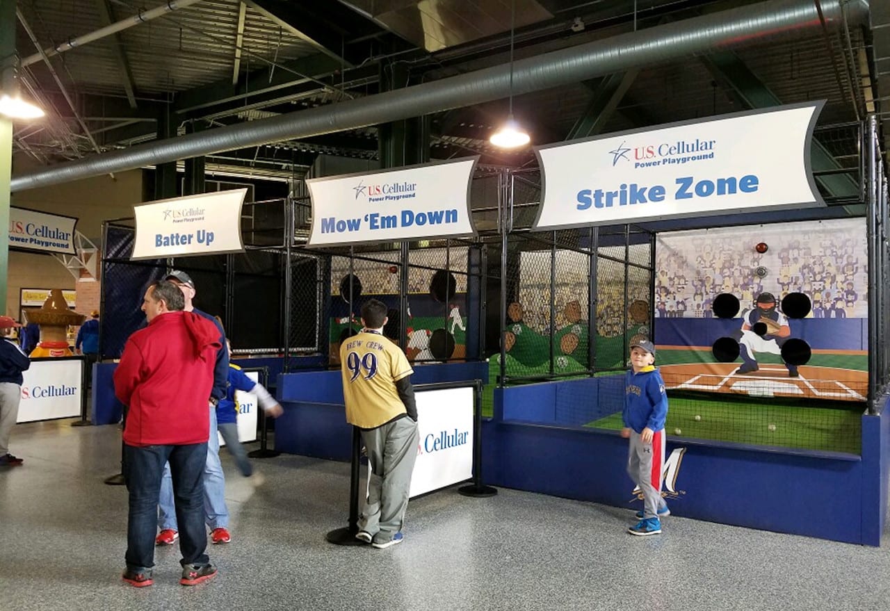 U.S. Cellular's Power Playground Engages Brewers Fans