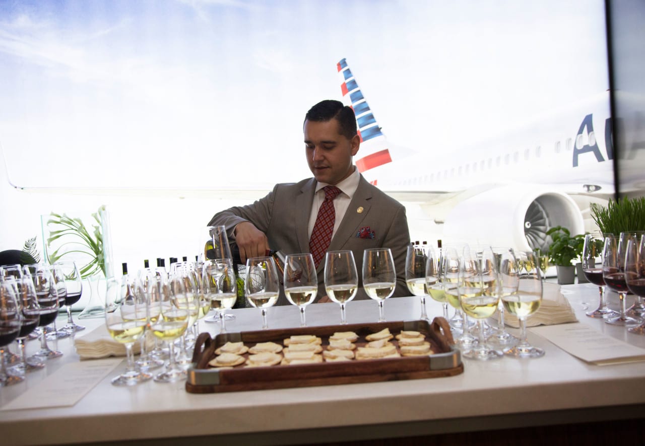 American Airlines Unveils its Flagship First Dining Service