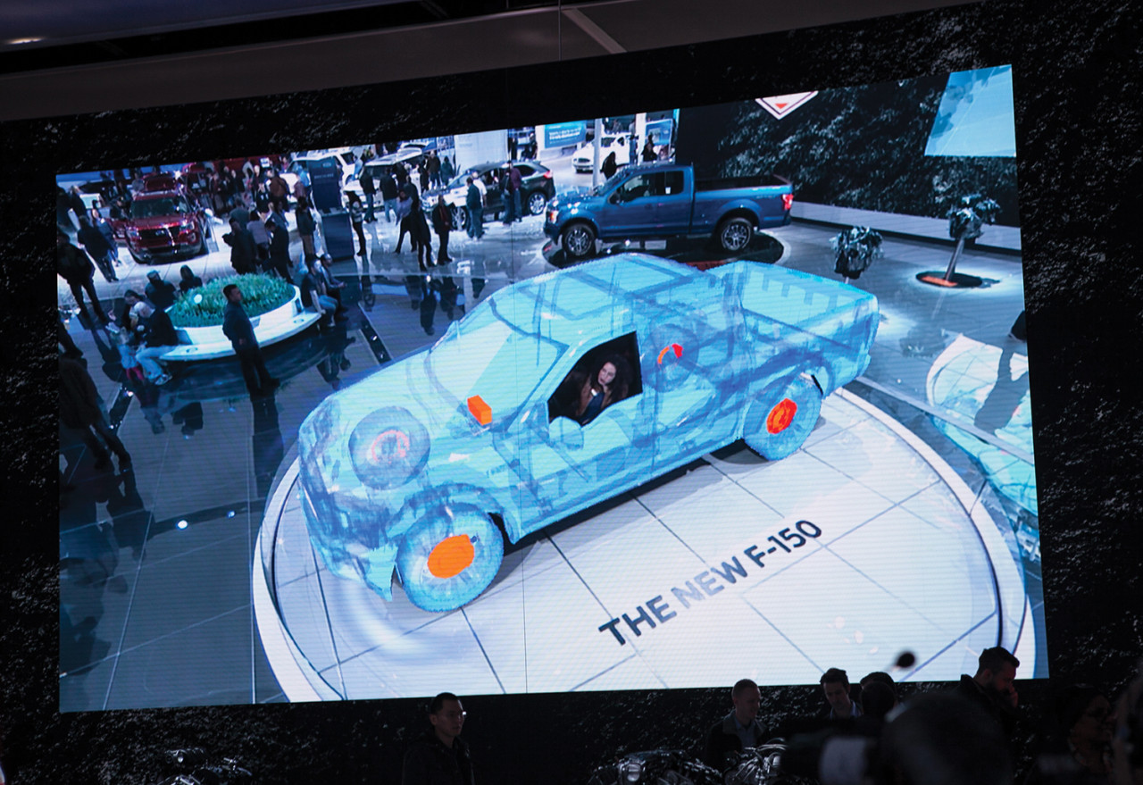 Rephrase single title from this title Ford’s Augmented Reality Tech Offers a Peek Under the Hood . And it must return only title i dont want any extra information or introductory text with title e.g: ” Here is a single title:”