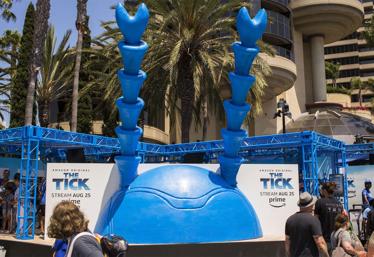 Giant Tick Head Breaks Through the Clutter at San Diego Comic-Con