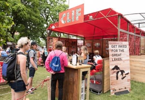 CLIF Bar’s Analog Approach Makes Dwell Time Soar at the Pitchfork Music Festival
