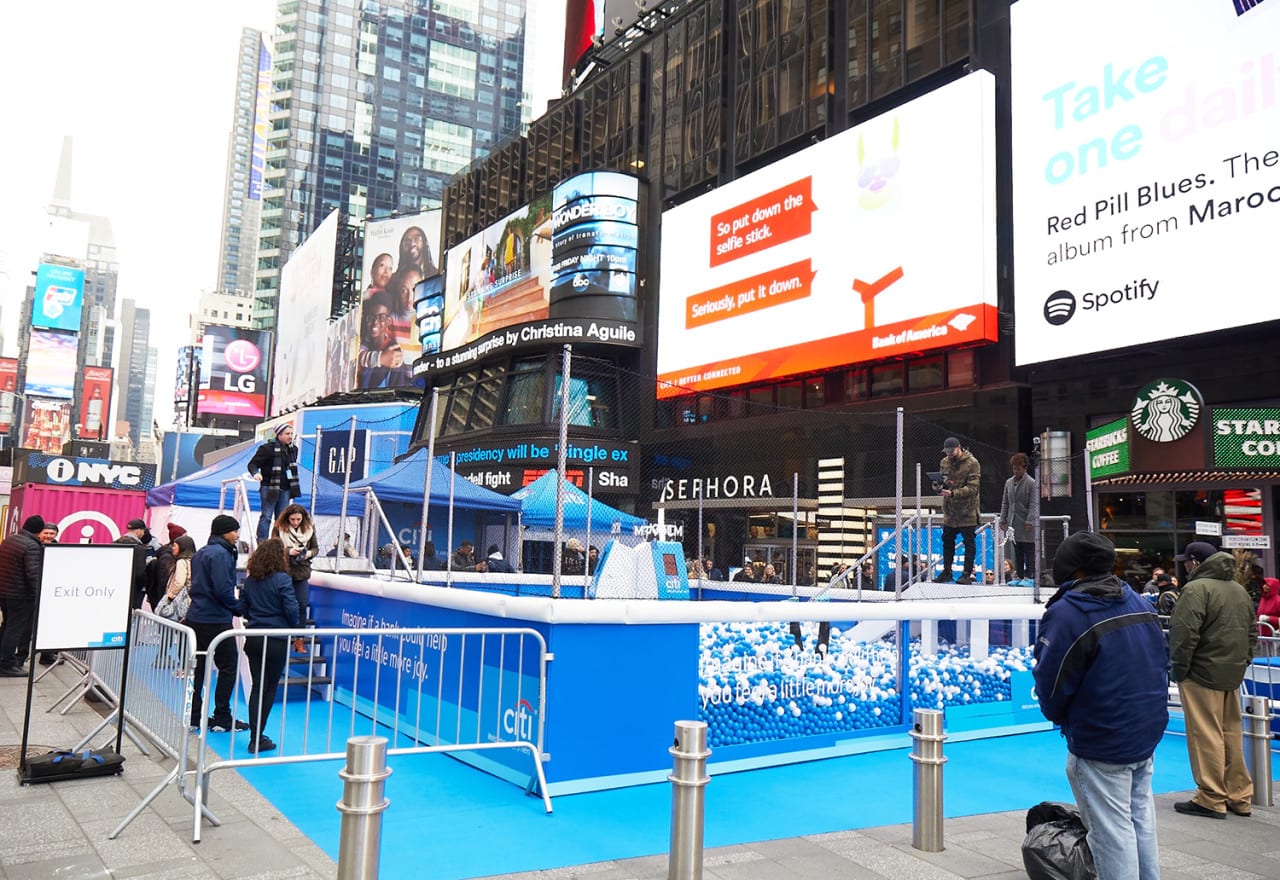 Citi’s 'JOYTM' Dispenses Surprise and Delight in New York City