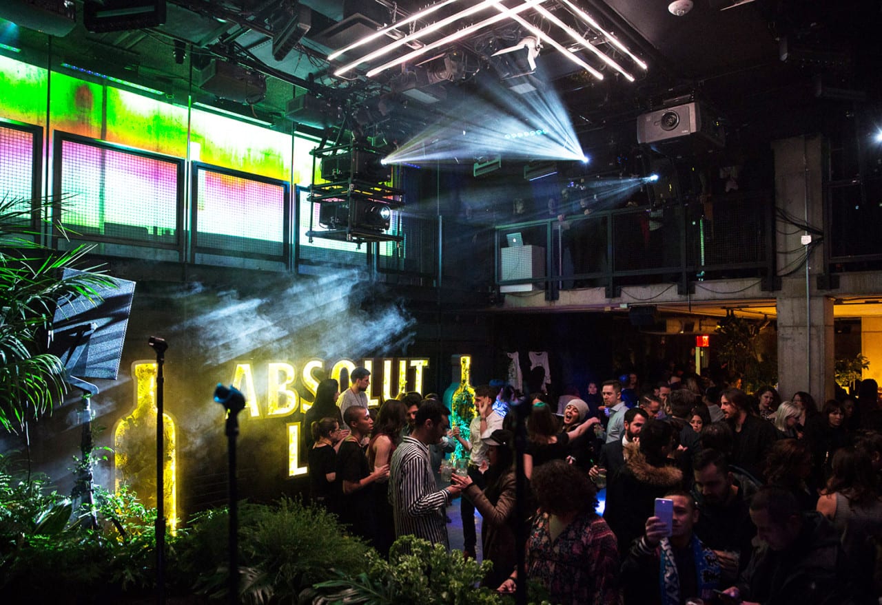 Experience Design: Absolut Creates a Lime-Inspired Oasis Before the Grammys