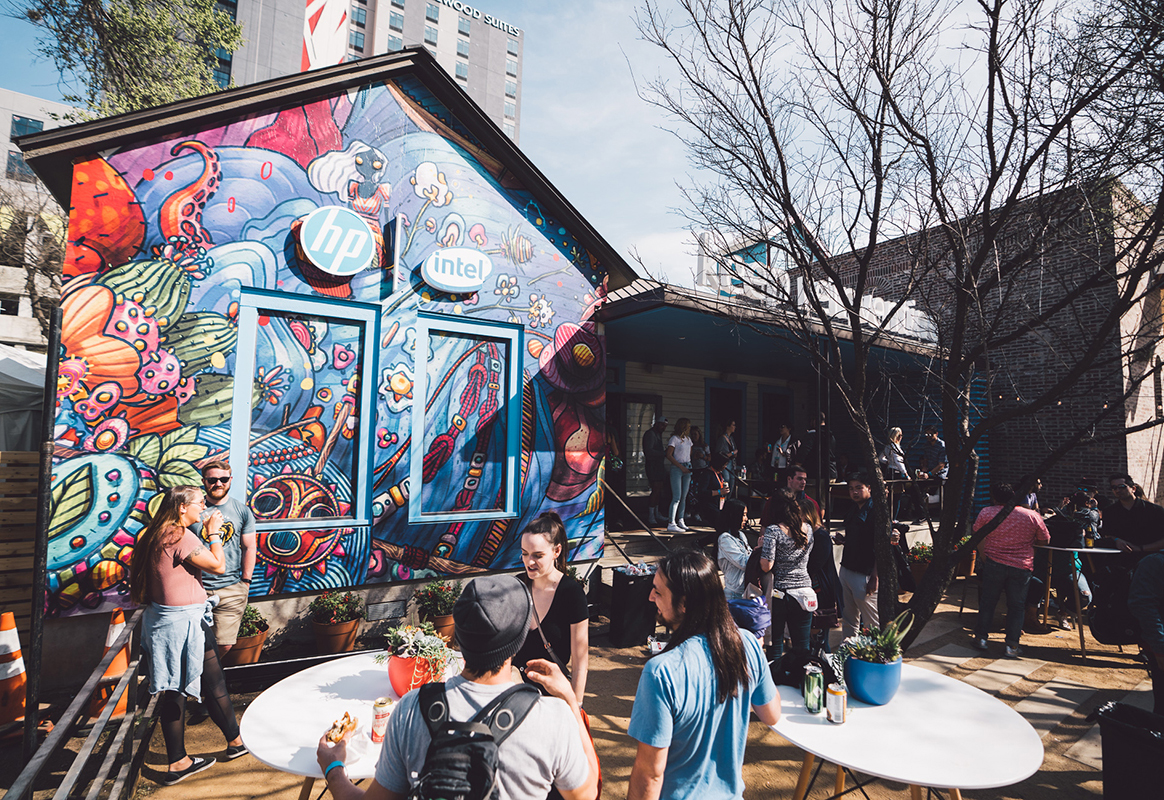 HP and Intel Activate a 'Digital Artistry House' at SXSW