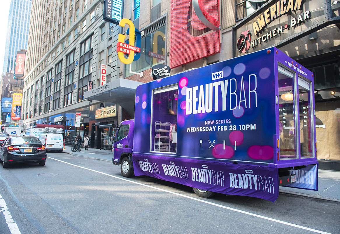 VH1’s Glam N Go Beauty Truck Drives Touch-Ups and Tune-In