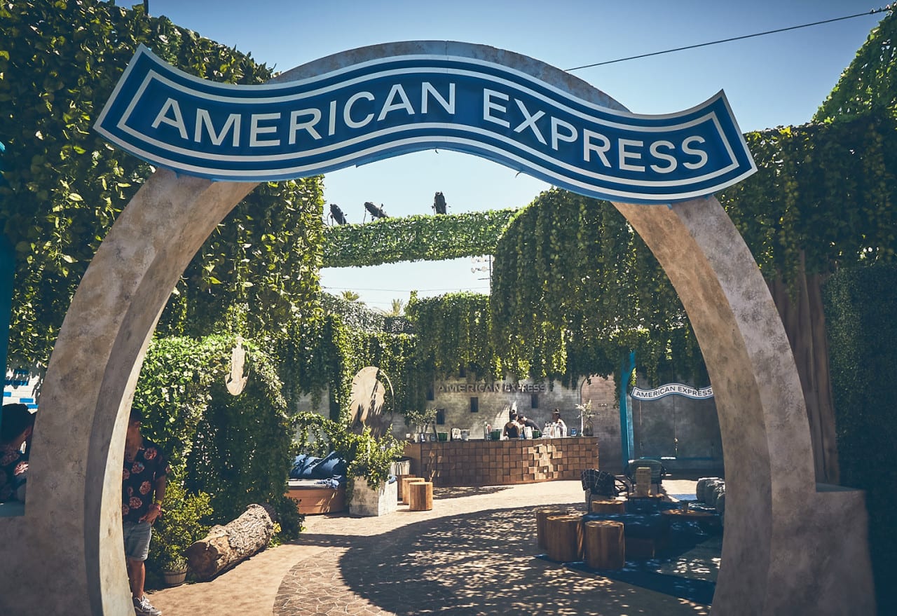 Amex Creates a VIP 'Secret Garden' at its Platinum House