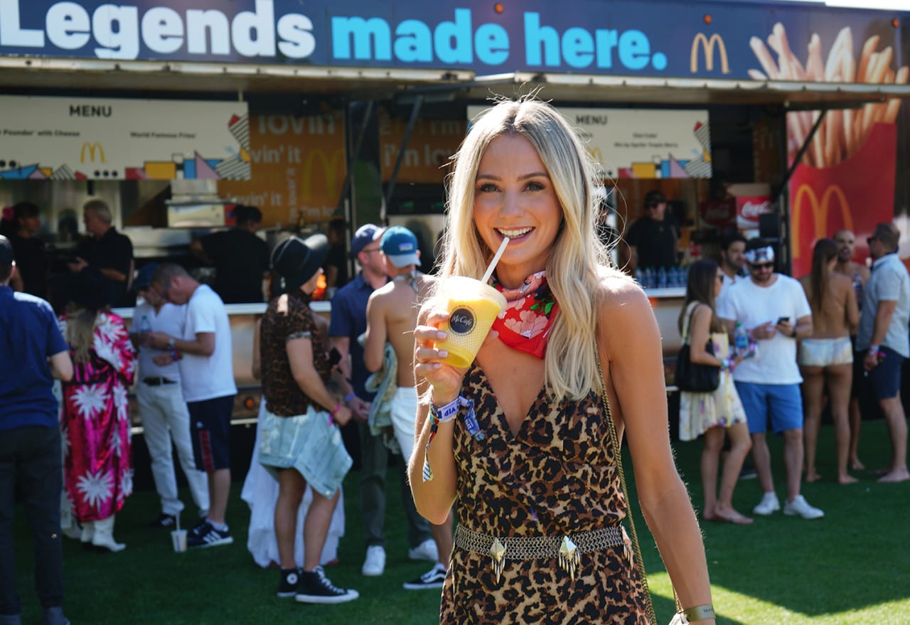 Menu-Inspired Photo Ops Keep Influencers Sharing at McDonald's VIP Coachella Event