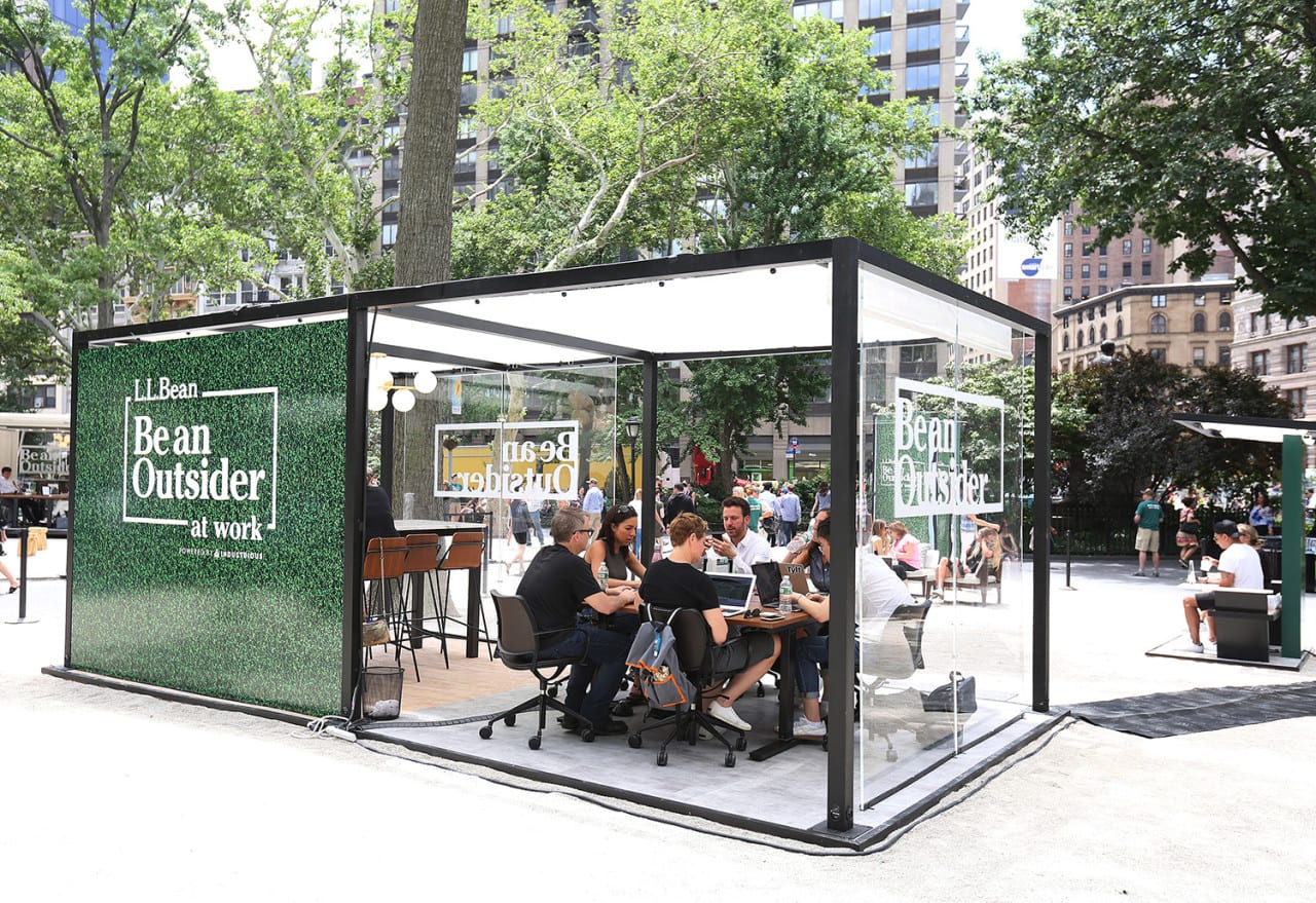 Outdoor Offices Fuel L.L. Bean's 'Be An Outsider' Campaign