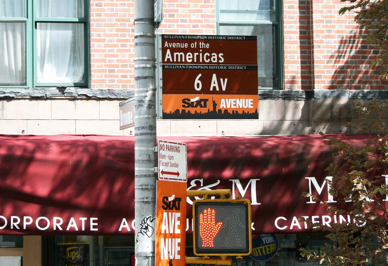 Guerrilla Marketing: Sixt Rent-a-Car Stages a Takeover of Manhattan’s Sixth Avenue