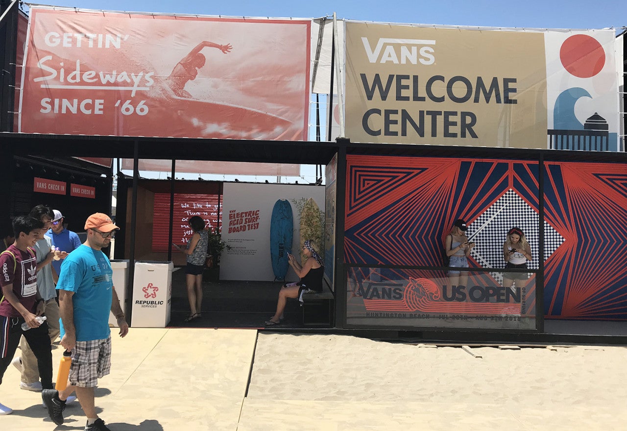 vans us open store