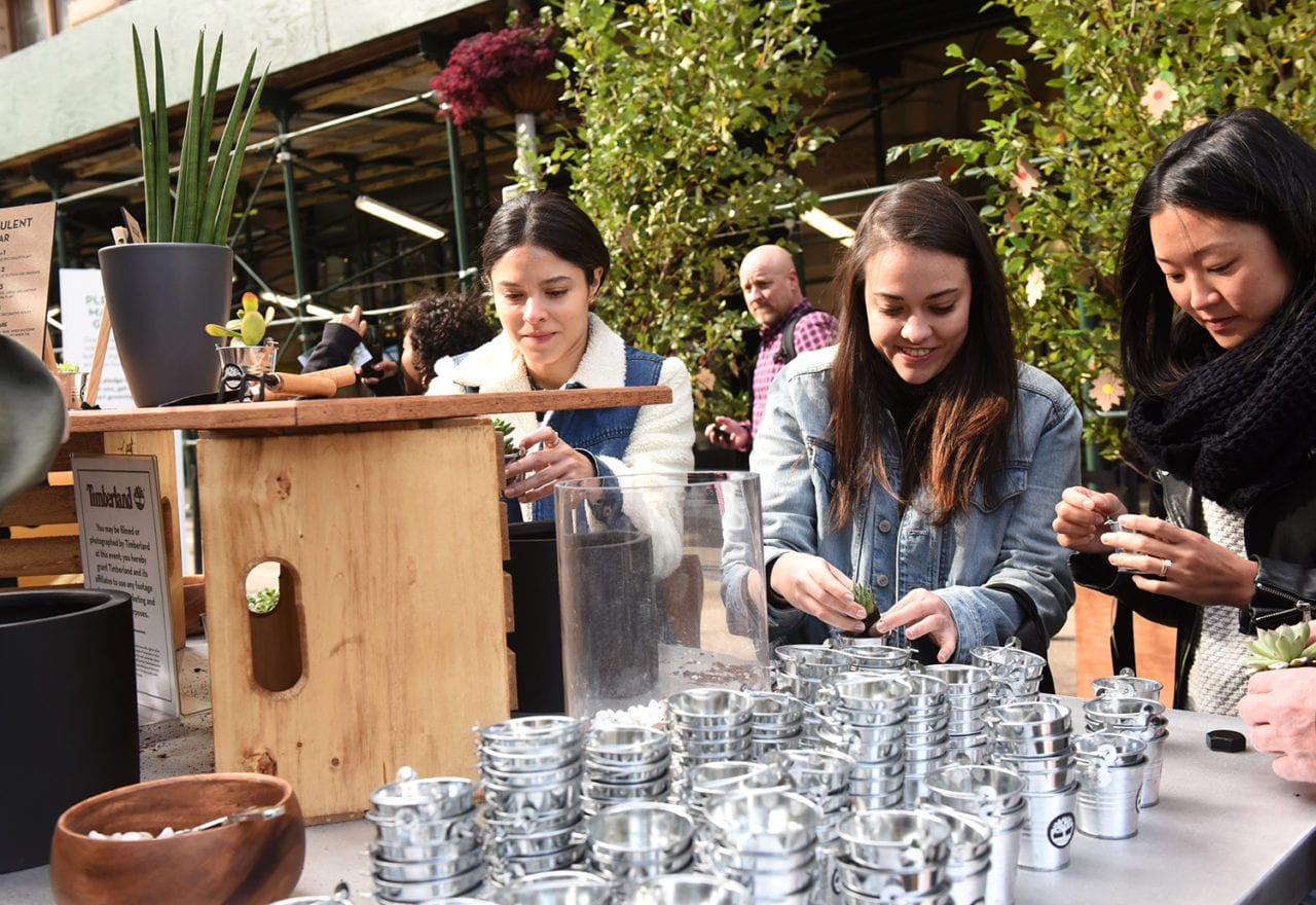 Pop-up Parks, a Concept Store: Timberland Tells an Experiential Story on Urban Greening